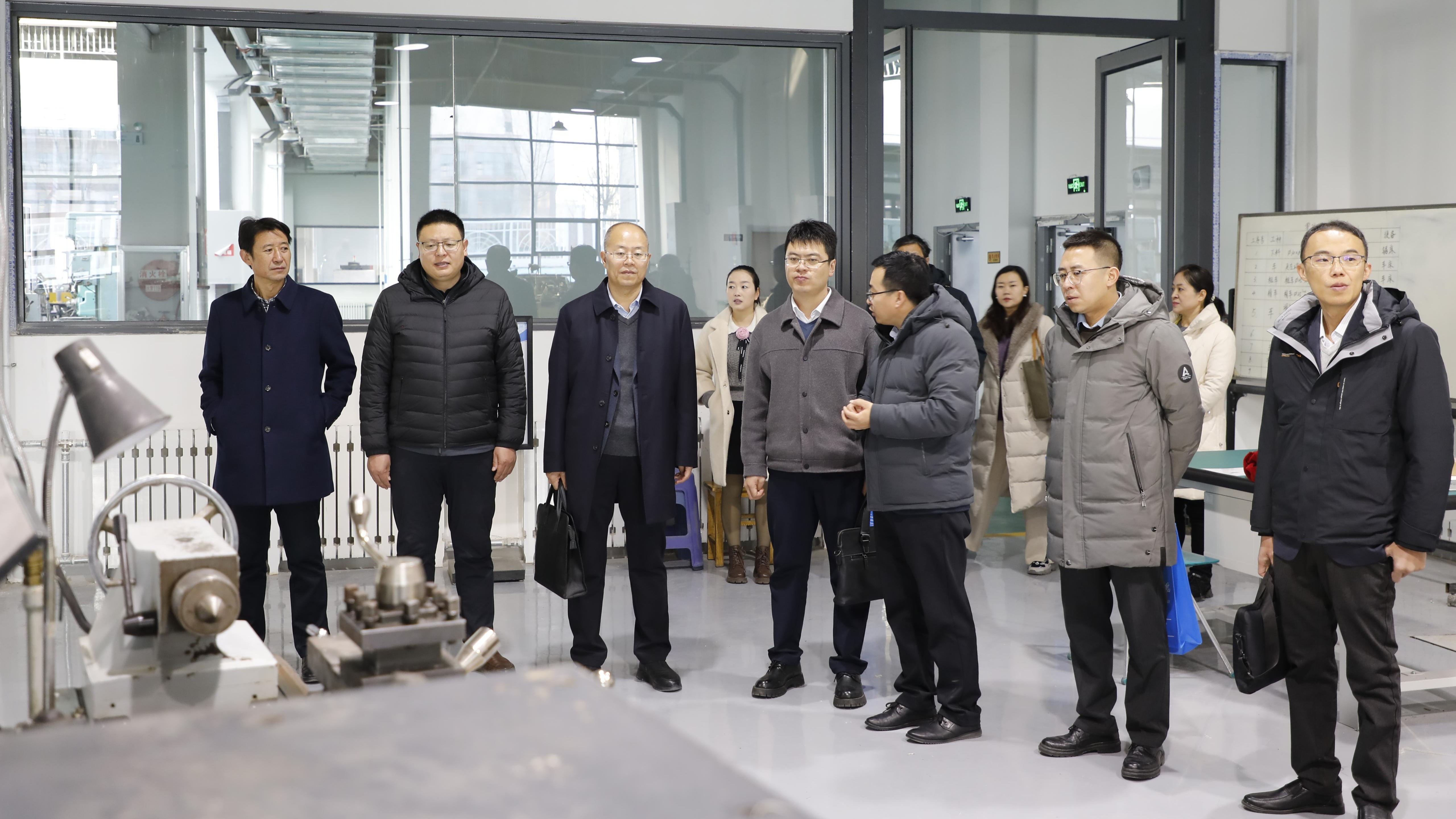 甘肃省教育厅高等教育处副处长许力斌来校调研指导创新创业工作